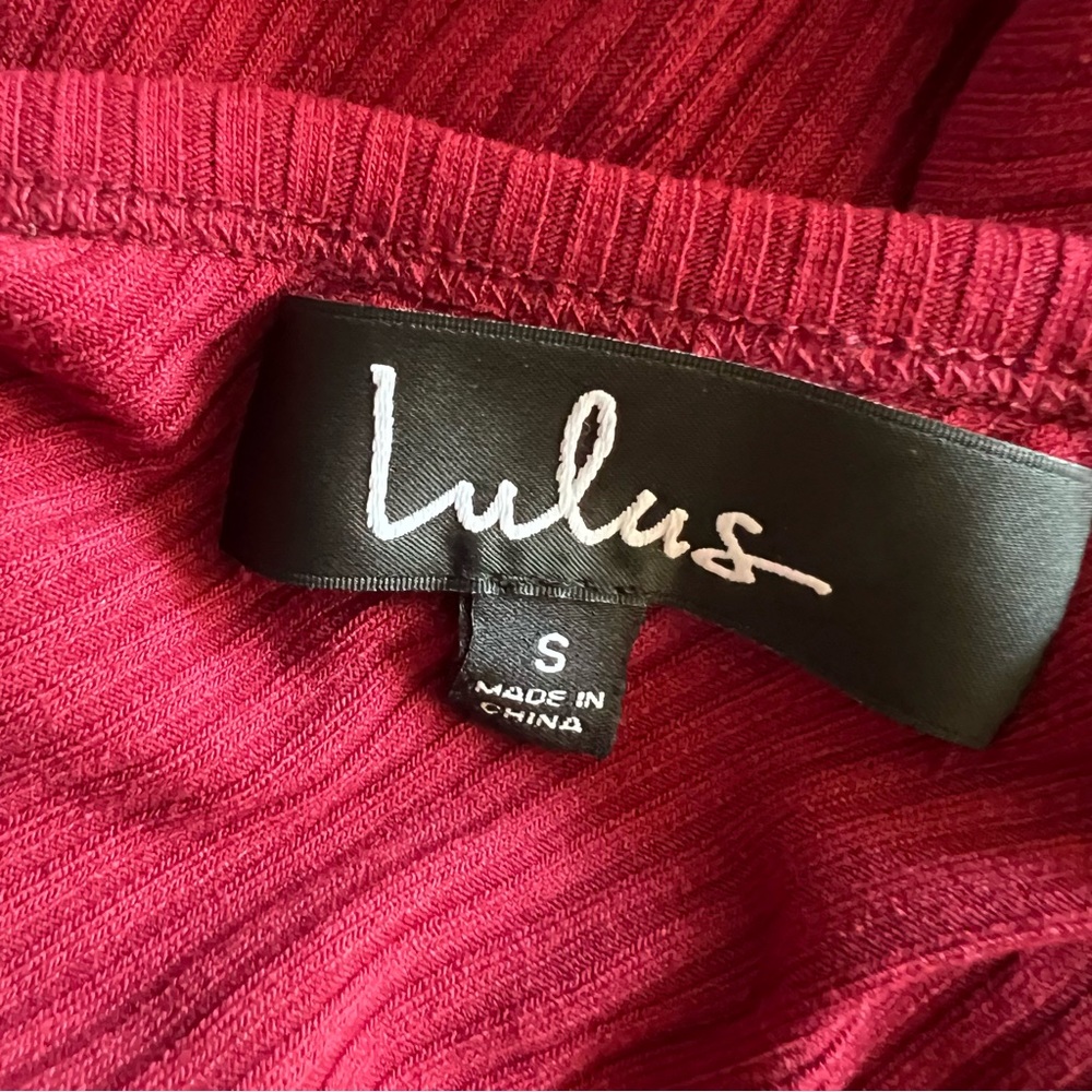 Lulus Ribbed Cropped Strap Tank - Picture 6 of 7